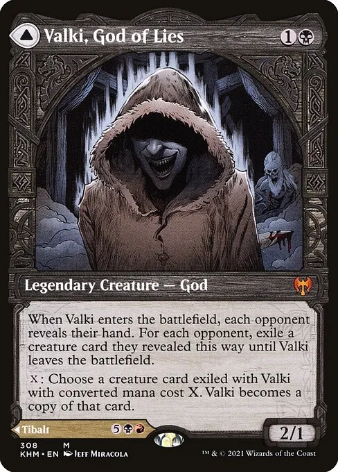 Valki, God of Lies // Tibalt, Cosmic Impostor · Kaldheim 308/425