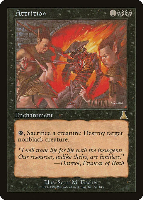 Attrition · Urza's Destiny 52/143