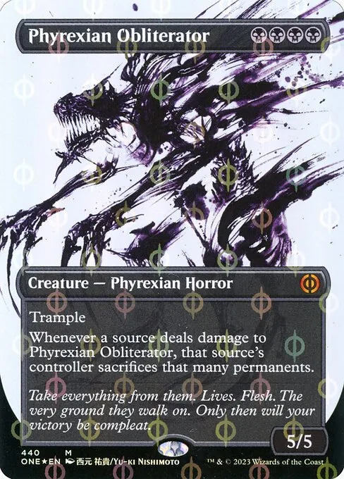 Phyrexian Obliterator · Phyrexia: All Will Be One 440/479