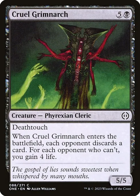 Cruel Grimnarch · Phyrexia: All Will Be One 88/479