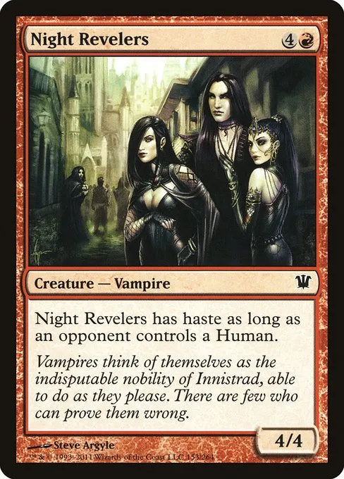 Night Revelers · Innistrad 153/264