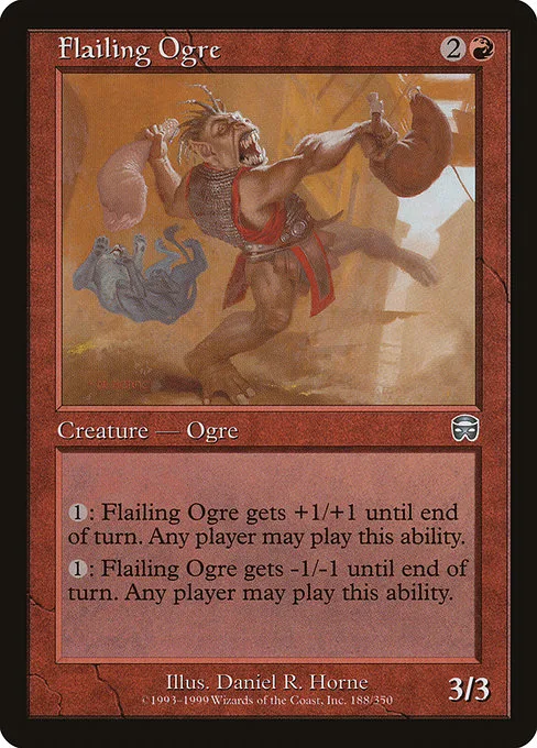 Flailing Ogre · Mercadian Masques 188/350