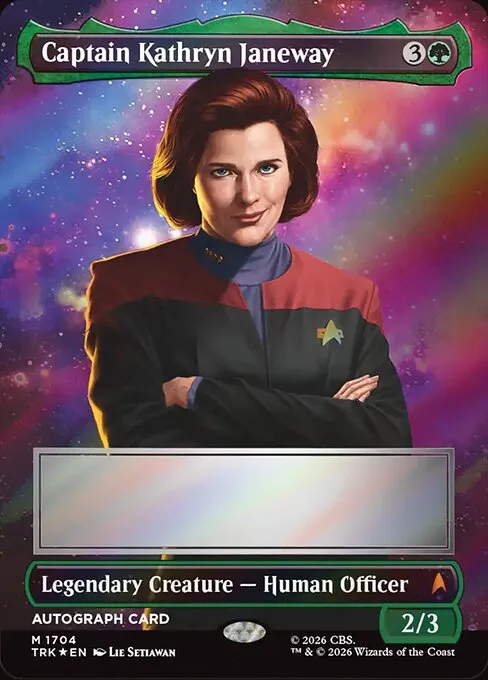 Captain Kathryn Janeway · Star Trek 1704