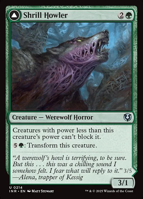 Shrill Howler // Howling Chorus · Innistrad Remastered 214/495