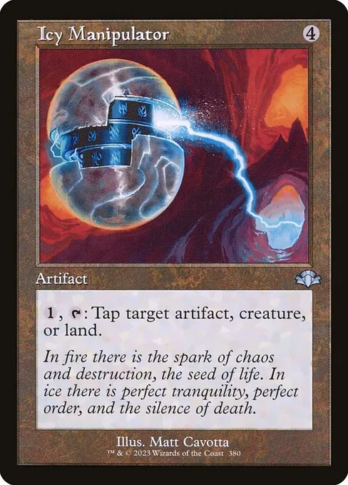 Icy Manipulator · Dominaria Remastered 380/457
