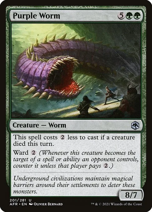 Purple Worm · Adventures in the Forgotten Realms 201/424