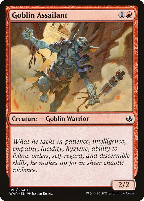 Goblin Assailant · War of the Spark 128/312