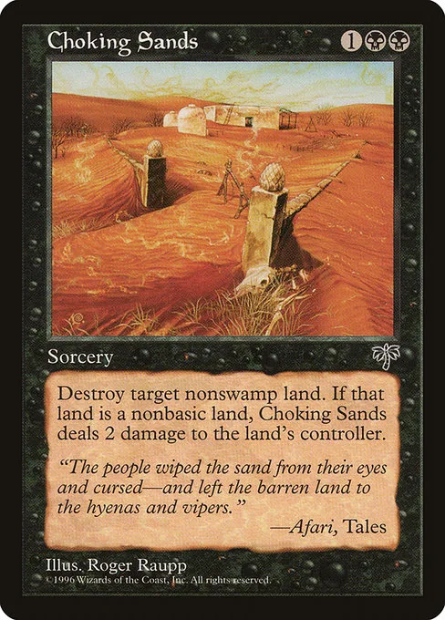 Choking Sands · Mirage 113/353