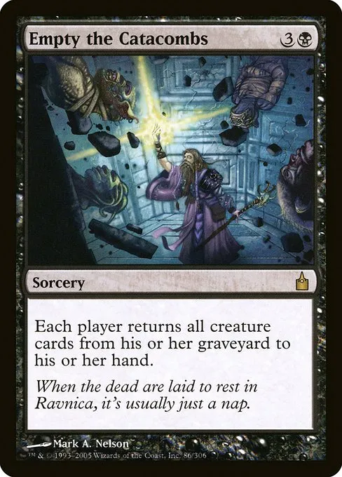 Empty the Catacombs · Ravnica: City of Guilds 86/306
