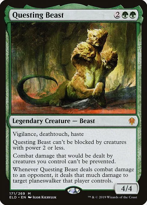 Questing Beast · Throne of Eldraine 171/398
