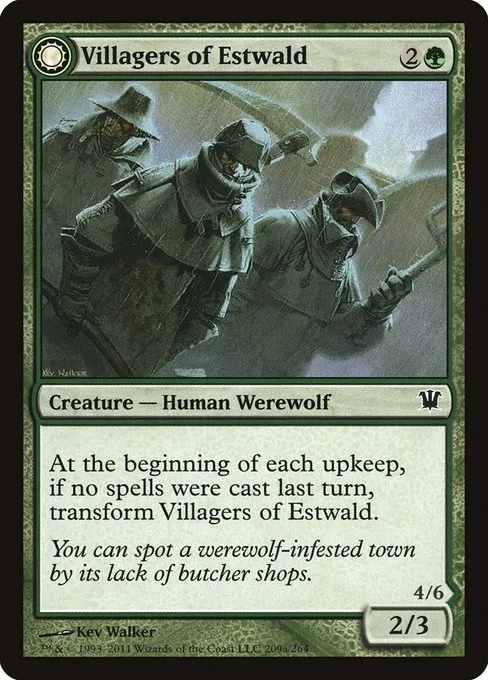 Villagers of Estwald // Howlpack of Estwald · Innistrad 209/264