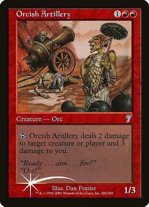Orcish Artillery · Seventh Edition 205★/708