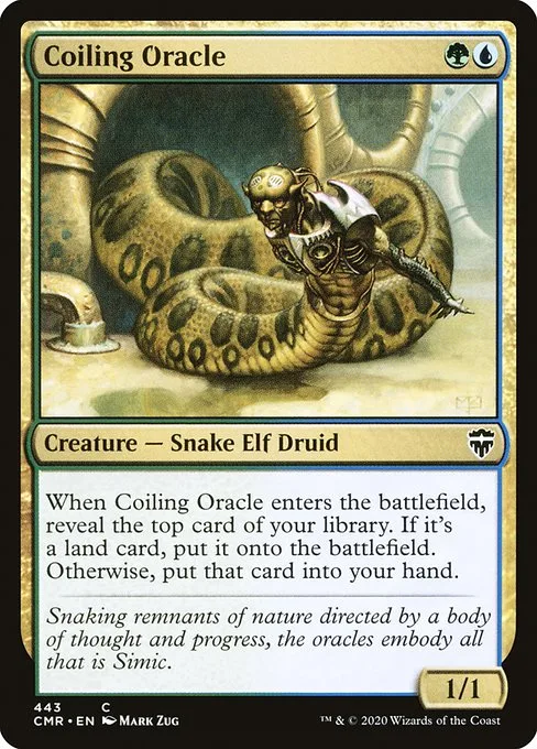 Coiling Oracle · Commander Legends 443/718