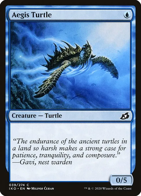 Aegis Turtle · Ikoria: Lair of Behemoths 39/390