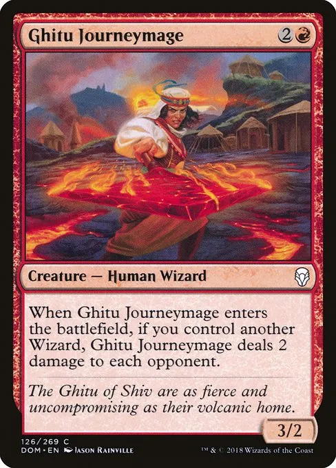 Ghitu Journeymage · Dominaria 126/280