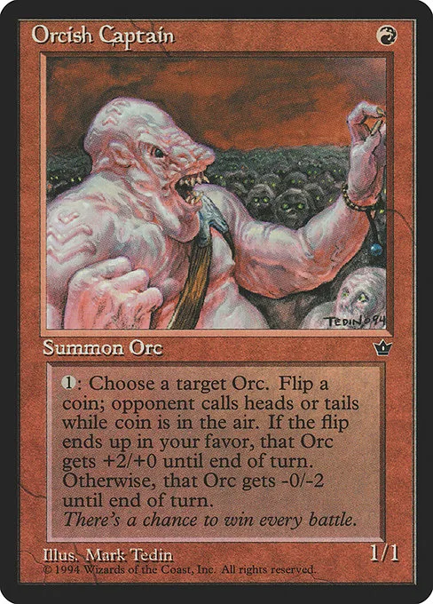 Orcish Captain · Fallen Empires 60/187