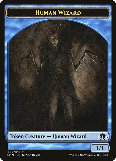 Human Wizard · Eldritch Moon Tokens 2/11