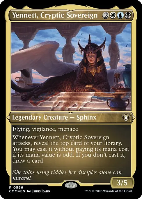 Yennett, Cryptic Sovereign · Commander Masters 596/1067