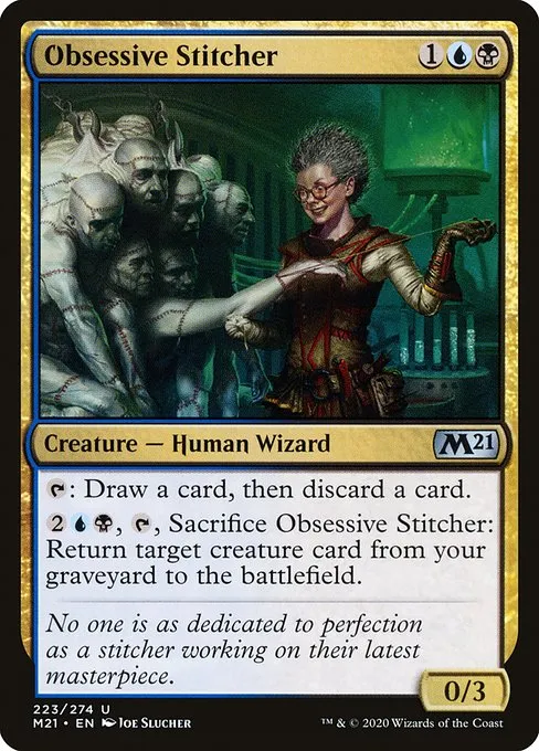 Obsessive Stitcher · Core Set 2021 223/397