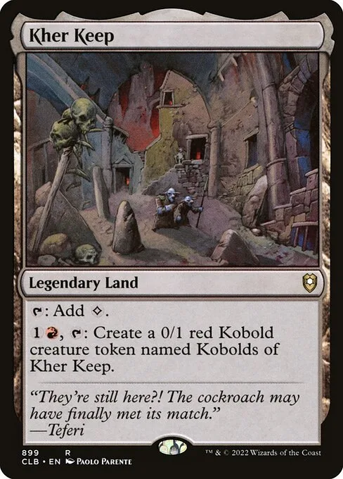Kher Keep · Commander Legends: Battle for Baldur's Gate 899/936