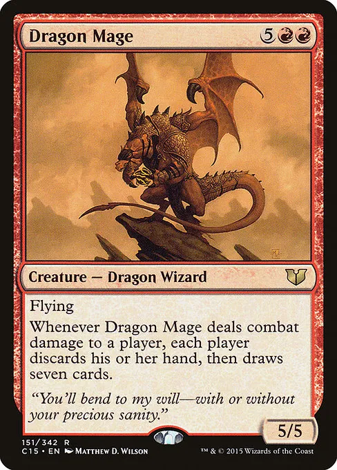 Dragon Mage · Commander 2015 151/342