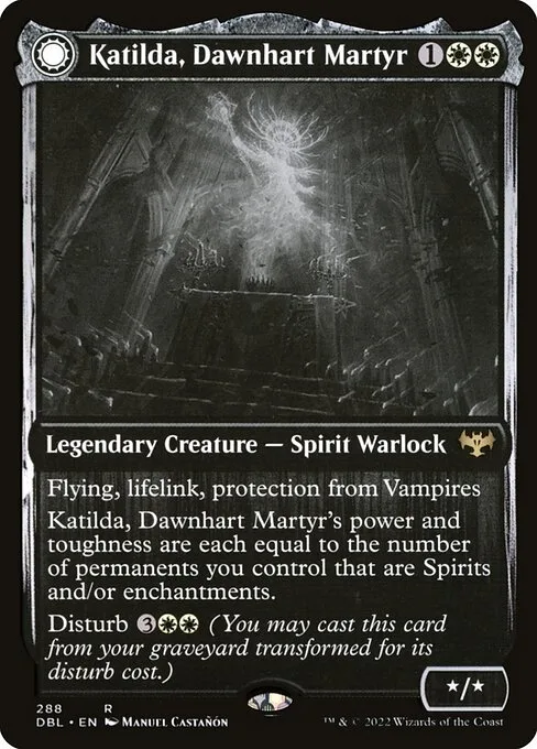 Katilda, Dawnhart Martyr // Katilda's Rising Dawn · Innistrad: Double Feature 288/535