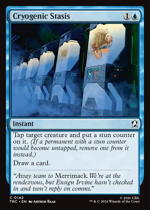 Cryogenic Stasis · Star Trek Commander 142/1