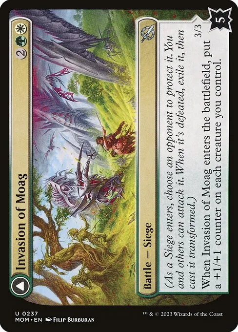 Invasion of Moag // Bloomwielder Dryads · March of the Machine 237/387