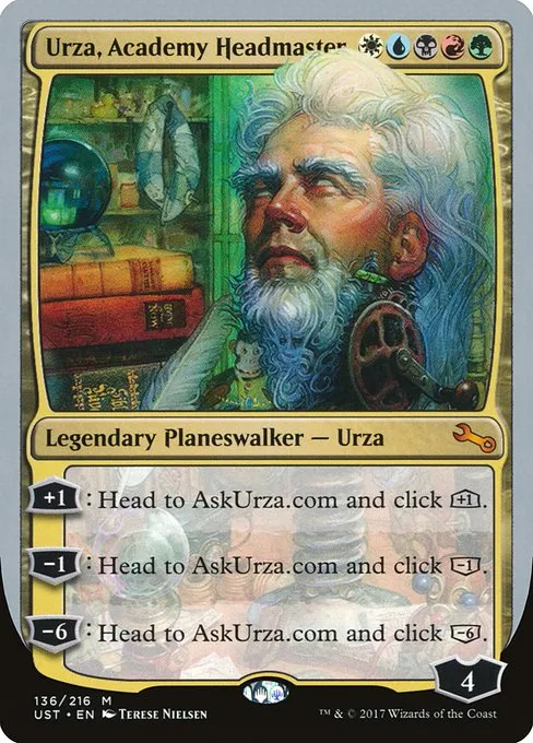 Urza, Academy Headmaster · Unstable 136/268