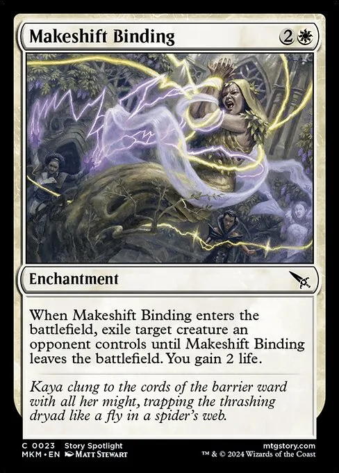 Makeshift Binding · Murders at Karlov Manor 23/451
