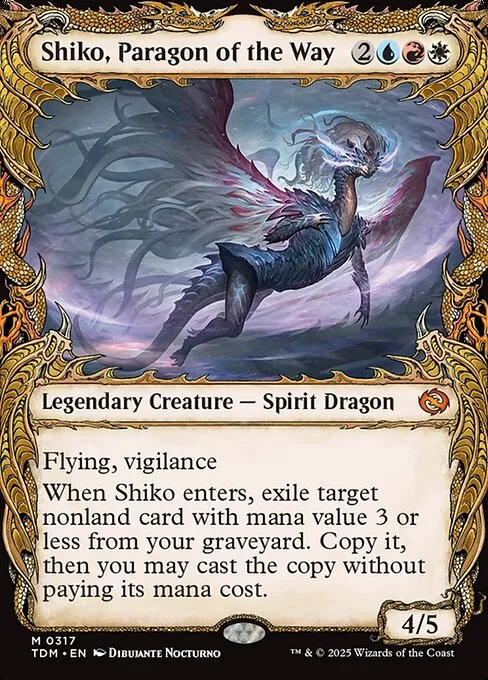 Shiko, Paragon of the Way · Tarkir: Dragonstorm 317/427
