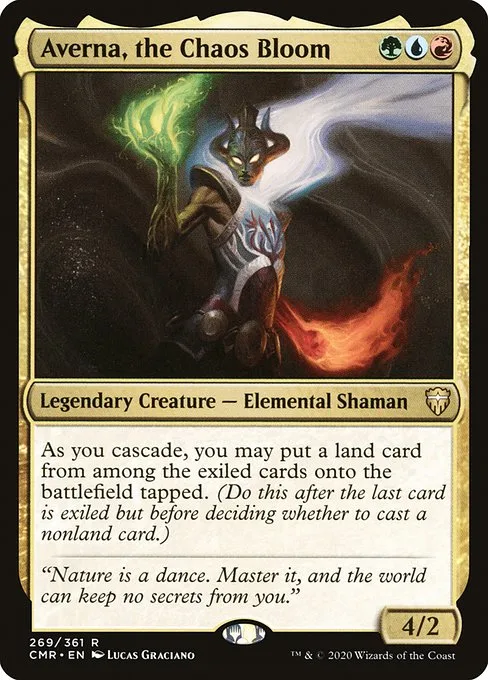 Averna, the Chaos Bloom · Commander Legends 269/718