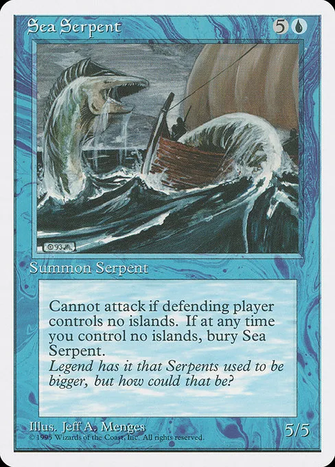 Sea Serpent · Fourth Edition 98/380