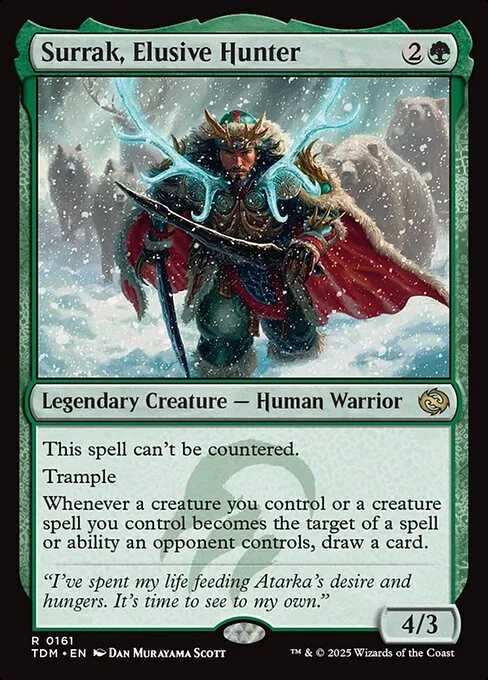 Surrak, Elusive Hunter · Tarkir: Dragonstorm 161/427