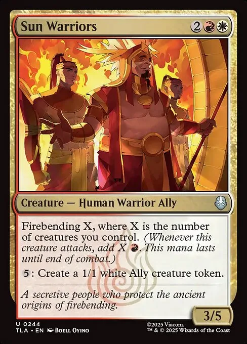 Sun Warriors · Avatar: The Last Airbender 244/394