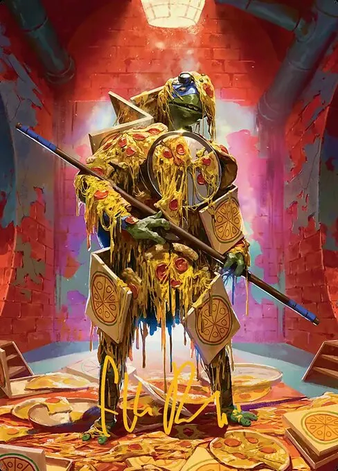 Commander's Plate // Commander's Plate · Teenage Mutant Ninja Turtles Art Series 50/54