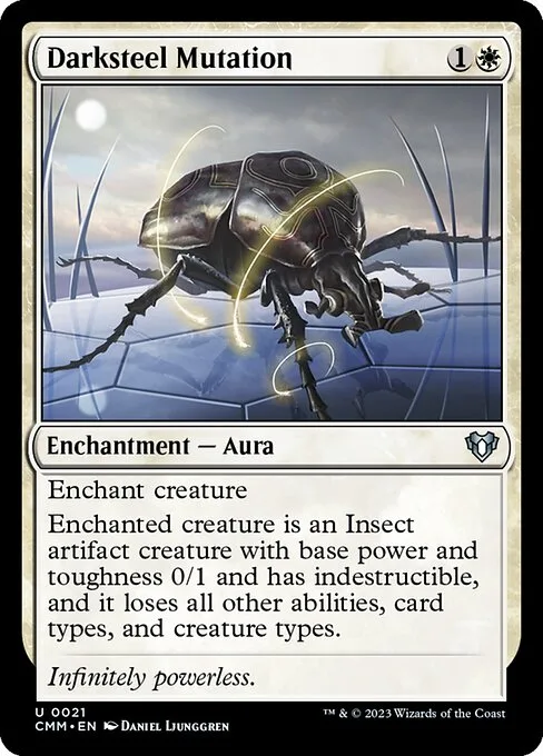 Darksteel Mutation · Commander Masters 21/1067