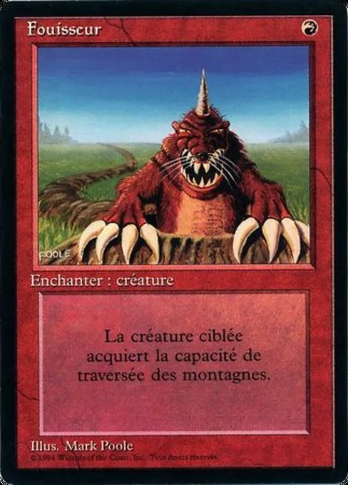 Burrowing · Foreign Black Border 140/307