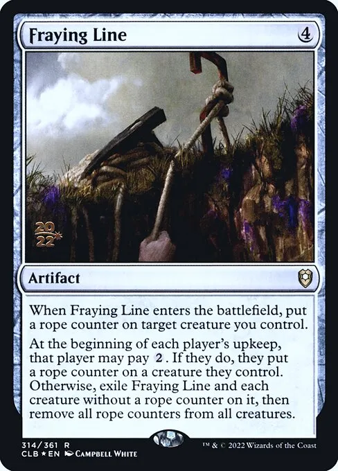 Fraying Line · Battle for Baldur's Gate Promos 314s/104
