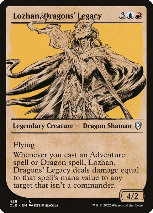 Lozhan, Dragons' Legacy · Commander Legends: Battle for Baldur's Gate 428/936