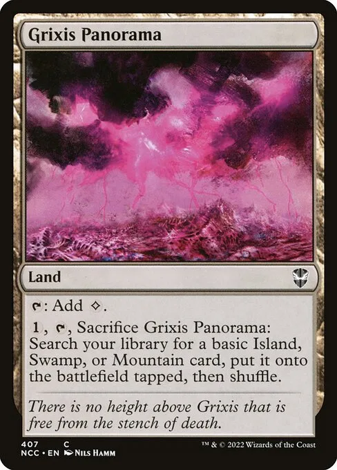 Grixis Panorama · New Capenna Commander 407/447