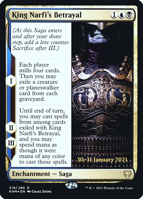 King Narfi's Betrayal · Kaldheim Promos 219s/158