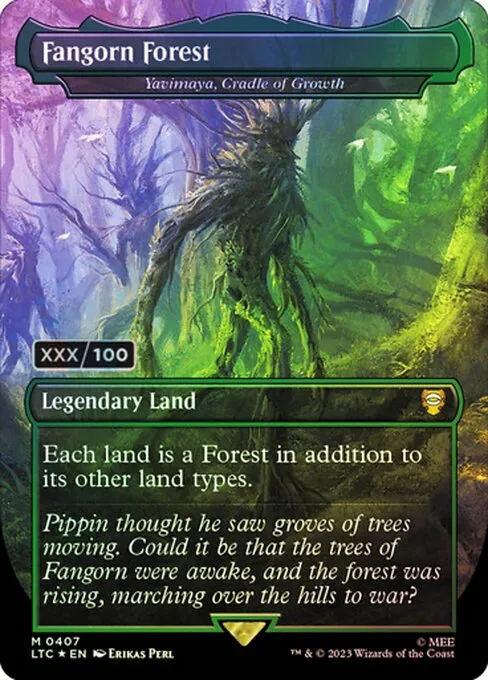 Yavimaya, Cradle of Growth · Tales of Middle-earth Commander 407z/591