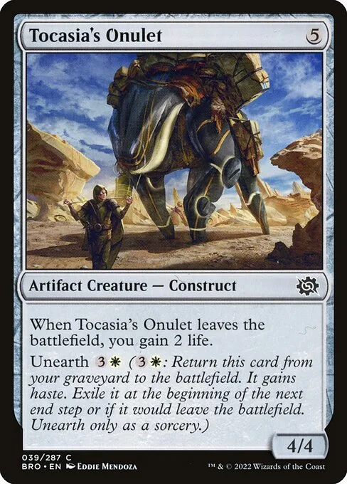 Tocasia's Onulet · The Brothers' War 39/399