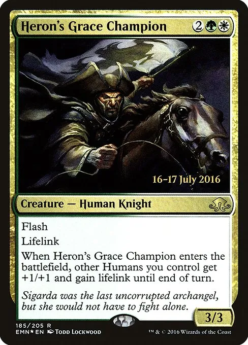 Heron's Grace Champion · Eldritch Moon Promos 185s/77