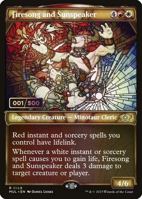 Firesong and Sunspeaker · Multiverse Legends 169z/261