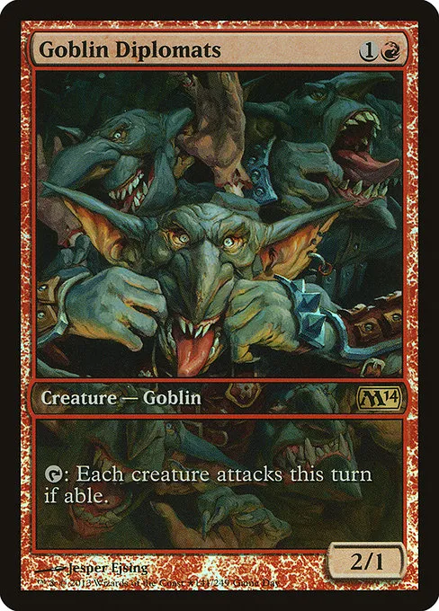 Goblin Diplomats · Magic 2014 Promos 141★/6