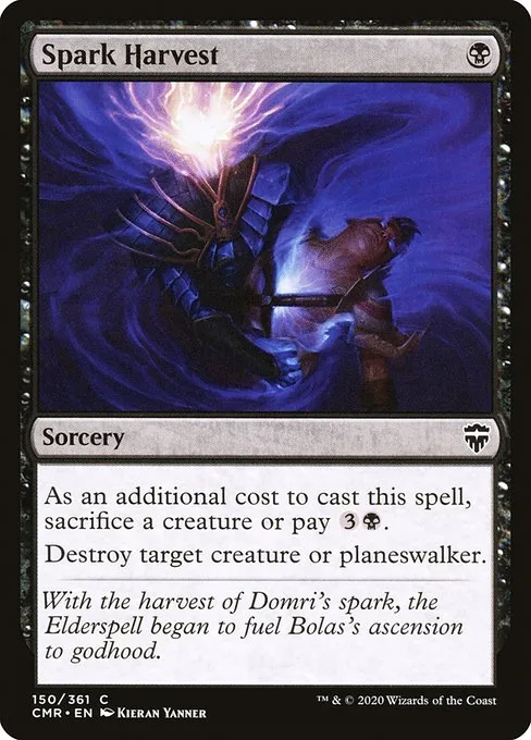 Spark Harvest · Commander Legends 150/718