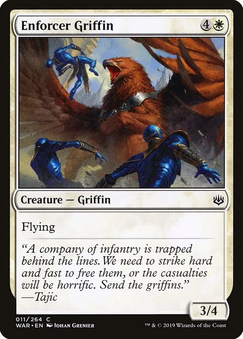 Enforcer Griffin · War of the Spark 11/312