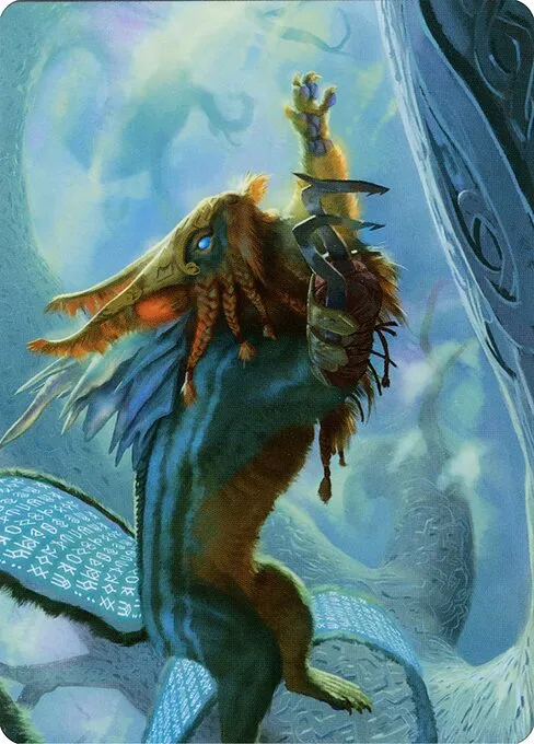 Toski, Bearer of Secrets // Toski, Bearer of Secrets · Kaldheim Art Series 52/81